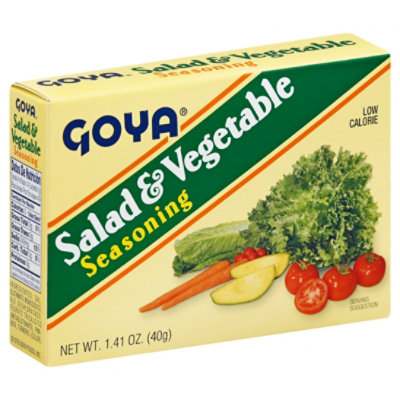 Goya Seasoning Salad & Vegetable Box - 1.41 Oz