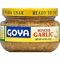 Goya Garlic Minced Jar - 4.5 Oz - Image 2