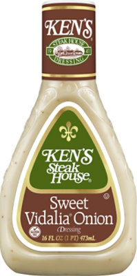 Kens Steak House Dressing Sweet Vidalia Onion - 16 Fl. Oz.