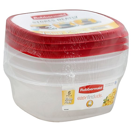 Rubbermaid Easy Find Lids Value Pack - Each