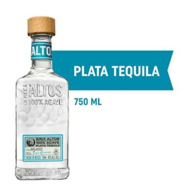 Altos Plata Tequila - 750 Ml