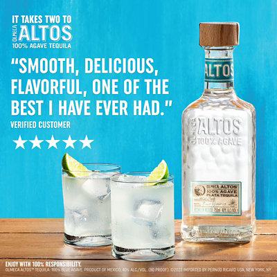 Altos Plata Tequila - 750 Ml - Image 4