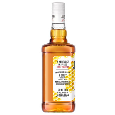 Jim Beam Whiskey Bourbon Kentucky Straight Honey 70 Proof - 750 Ml - Image 2