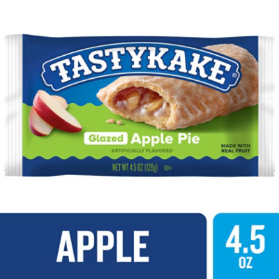 Tastykake Glazed Apple Pie Snack Individually Wrapped - 4.5 Oz - Image 2