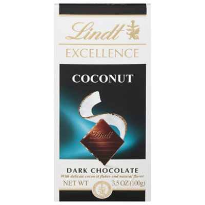 Lindt Excellence Coconut Dark Chocolate Candy Bar - 3.5 Oz - Image 3