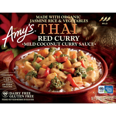 Amy's Thai Red Curry - 10 Oz - Image 5