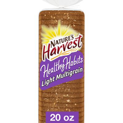 Nature's Harvest Light Multigrain Bread - 20 Oz - Image 1