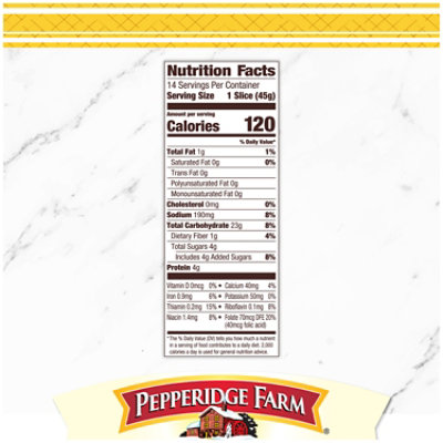 Pepperidge Farm Farmhouse Potato Bread - 22 Oz - Image 3