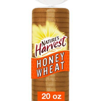 Nature's Harvest Honey Wheat Bread - 20 Oz - Image 1