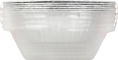 Handi-Foil Pot Pie Pan With Lid - 6 Count - Image 2