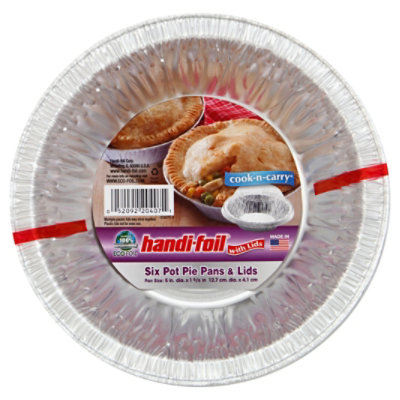 Handi-Foil 1 lb. Aluminum Foil Mini-Loaf Pan 50/PK