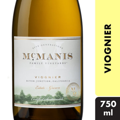 McManis Family Vineyards Viognier Wine - 750 Ml