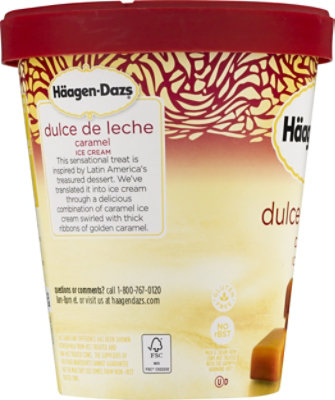 Haagen-Dazs Ice Cream Dulce De Leche - 28 Fl. Oz. - Image 3