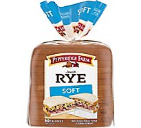 Pepperidge Farm Bread Soft Rye - 16 Oz