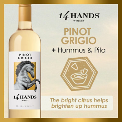 14 Hands Pinot Grigio White Wine - 750 Ml - Image 2