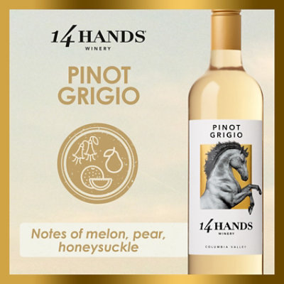 14 Hands Pinot Grigio White Wine - 750 Ml - Image 5