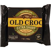 Old Croc Cheese Australian Cheddar Extra Sharp - 7 Oz - Image 2