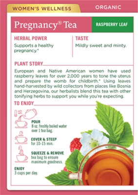Traditional Medicinals Herbal Tea Organic Womens Pregnancy Tea - 16 Count - Image 3