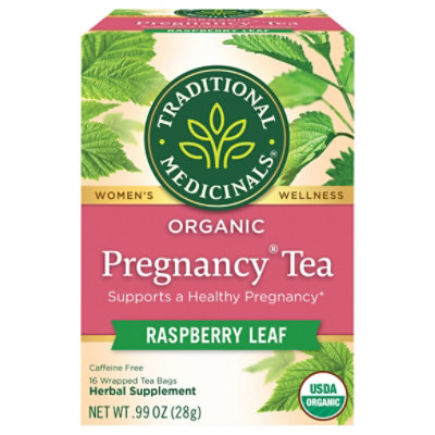 Traditional Medicinals Herbal Tea Organic Womens Pregnancy Tea - 16 Count - Image 1