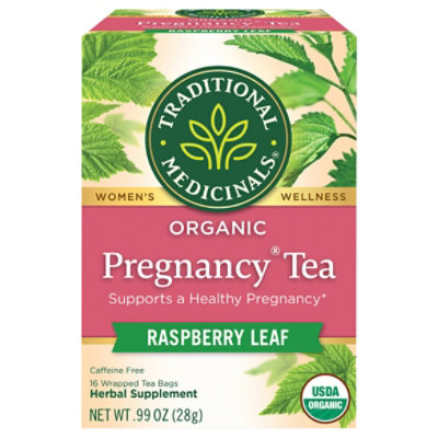 Traditional Medicinals Herbal Tea Organic Womens Pregnancy Tea - 16 Count