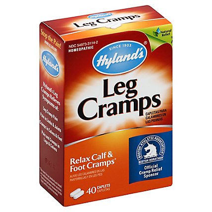 Hylands Leg Cramps Caplets - 40 Count - Image 1