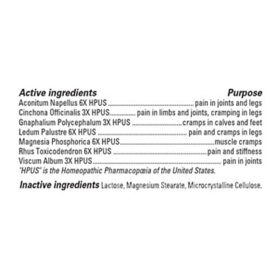 Hylands Leg Cramps Caplets - 40 Count - Image 4