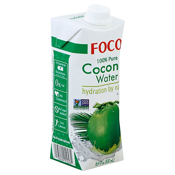 FOCO Coconut Water Carton - 16.9 Fl. Oz.
