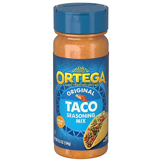 Ortega Seasoning Mix Taco Canister - 6.5 Oz