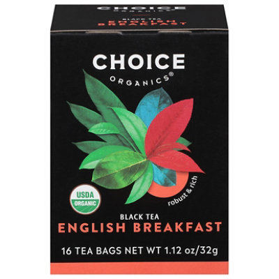 Choice Organic Teas Black Tea Organic English Breakfast - 16 Count - Image 3