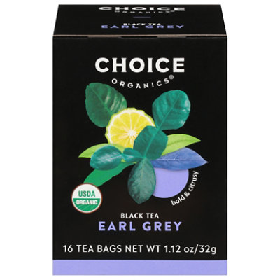 Choice Organic Teas Black Tea Organic Earl Grey - 16 Count - Image 3