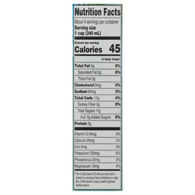 Grace Coconut Water No Pulp Carton - 33.8 Fl. Oz. - Image 4