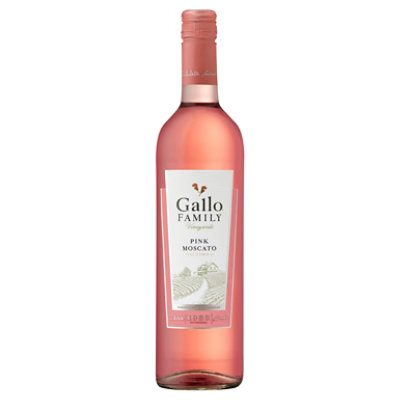 Gallo Family Vineyards Pink Moscato Blush Wine - 750 Ml - Image 1