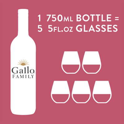 Gallo Family Vineyards Pink Moscato Blush Wine - 750 Ml - Image 5