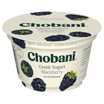 Chobani Non-Fat Blackberry On The Bottom Greek Yogurt - 5.3 Oz - Image 2