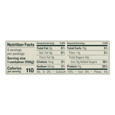 Chobani Strawberry On The Bottom Non-Fat Greek Yogurt - 4-5.3 Oz - Image 4