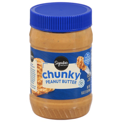 Signature SELECT Peanut Butter Chunky - 16 Oz - Image 1