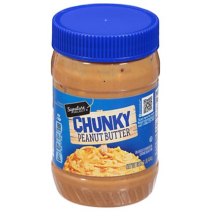 Signature SELECT Peanut Butter Chunky - 16 Oz - Image 1