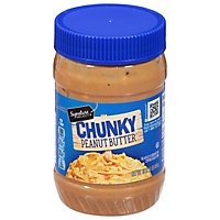 Signature SELECT Peanut Butter Chunky - 16 Oz - Image 1