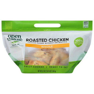 Open Nature Natural Whole Roasted Chicken Hot - 37 Oz (Available After 10 AM) - Image 2