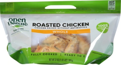 Open Nature Natural Whole Roasted Chicken Hot - 37 Oz (Available After 10 AM) - Image 3