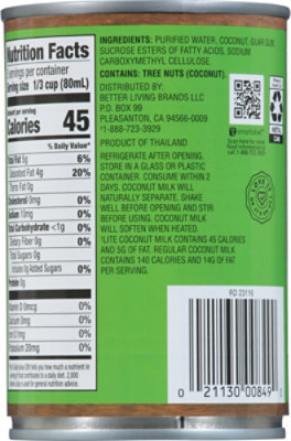 Signature SELECT Canned Coconut Milk Light - 13.5 Fl. Oz. - Image 6