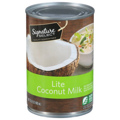 Signature SELECT Canned Coconut Milk Light - 13.5 Fl. Oz.