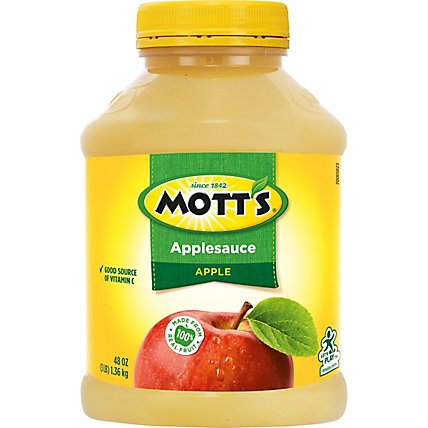 Motts Applesauce Original Jar - 48 Oz - Image 2