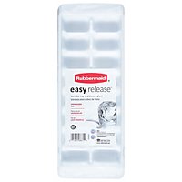 Rubbermaid Easy Release Tray White Ice Cube - Each - Image 1