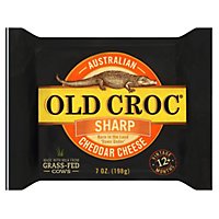 Old Croc Cheese Australian Cheddar Sharp - 7 Oz - Image 2