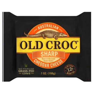 Old Croc Cheese Australian Cheddar Sharp - 7 Oz - Image 3