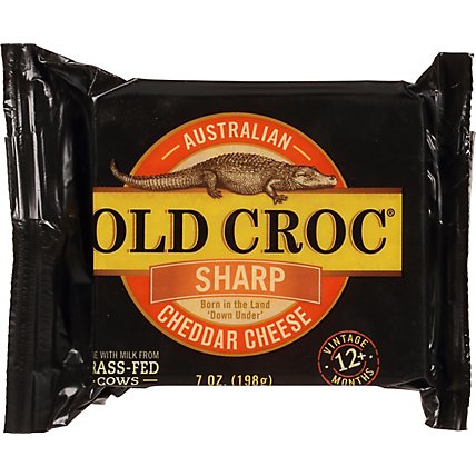Old Croc Cheese Australian Cheddar Sharp - 7 Oz - Image 1