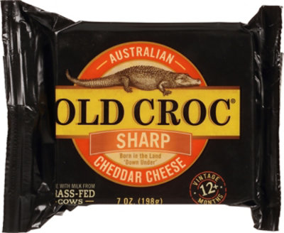 Old Croc Cheese Australian Cheddar Sharp - 7 Oz - Image 2