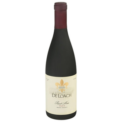 De Loach Marin County Pinot Noir Wine - 750 Ml