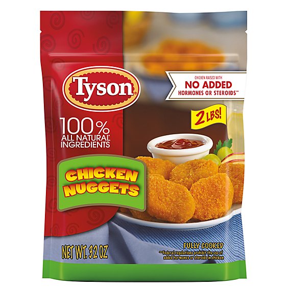 Tyson Fully Cooked Breaded Chicken Nuggets - 32 Oz